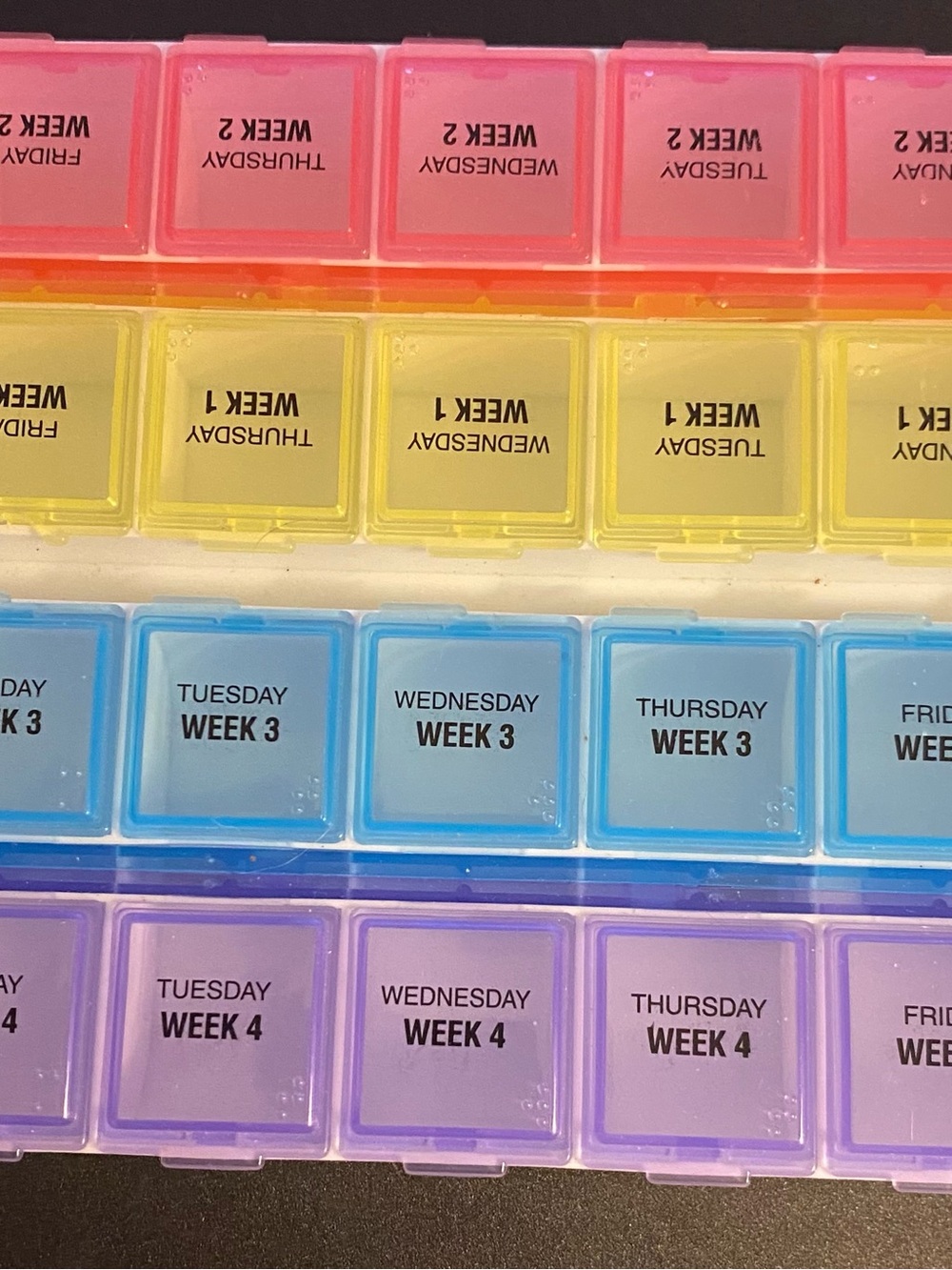 4-Week Pill Organizer